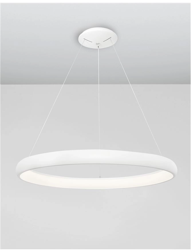 Design hanglamp Albi wit Ø 81cm Lyora 5212017416896