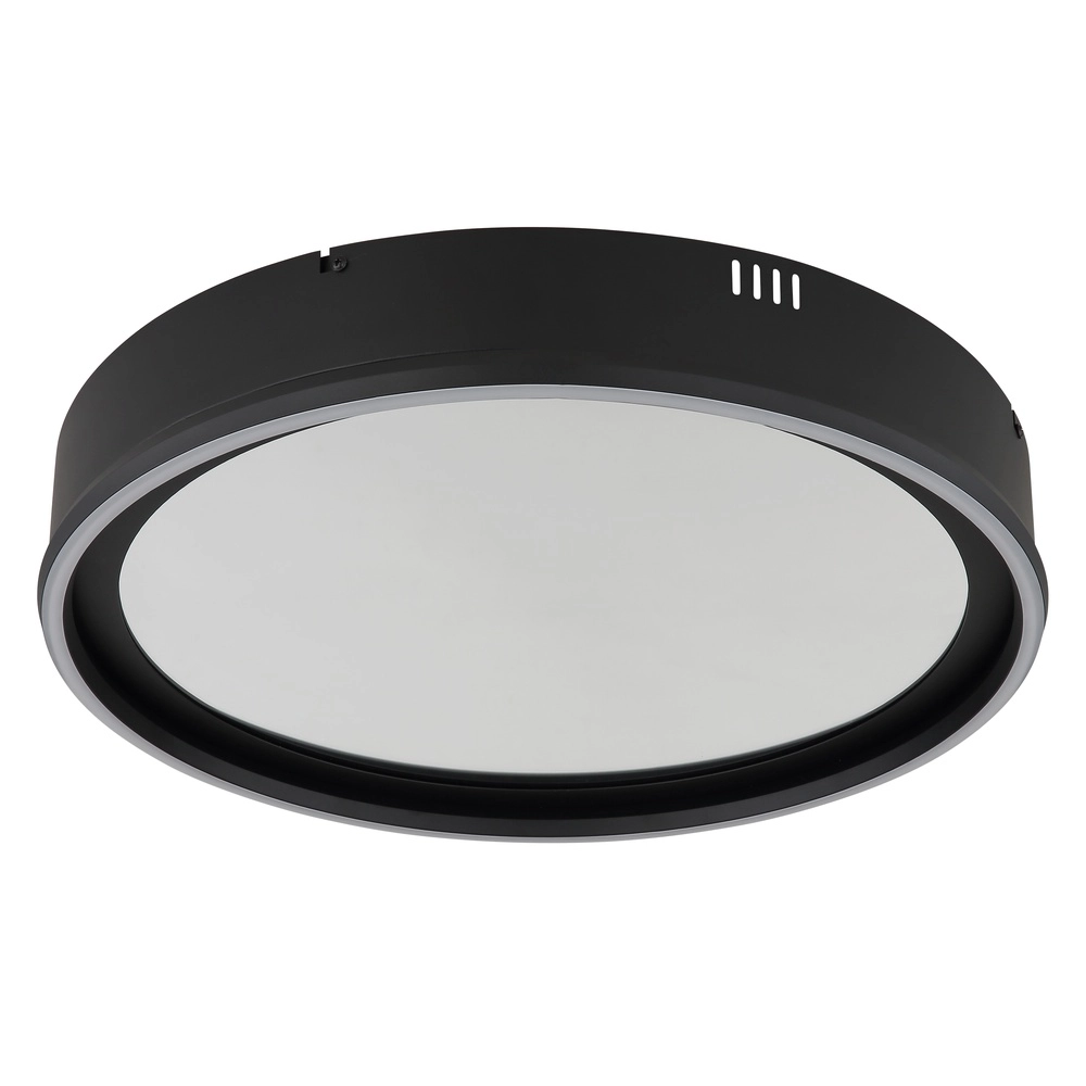 Zwarte plafondlamp Mirrora Ø 51,5cm Globo 9007371575848
