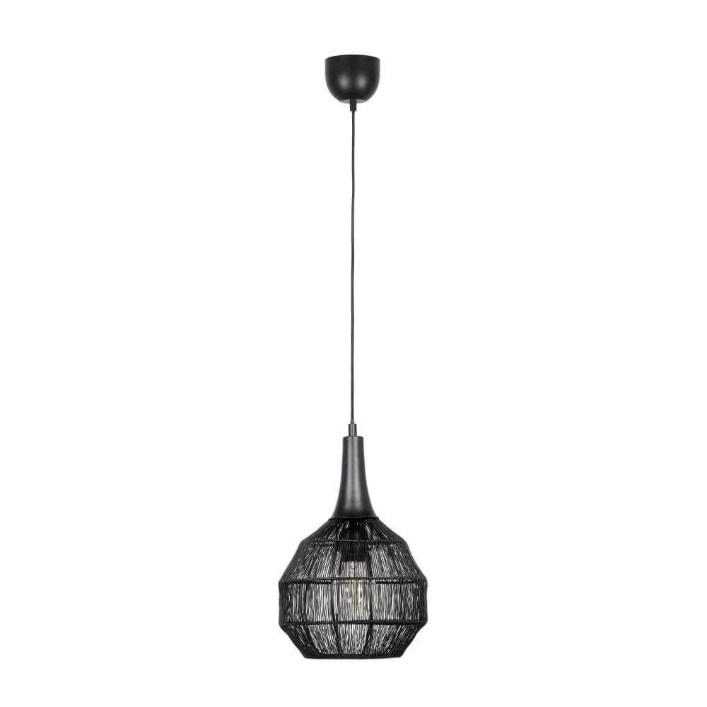 Ronde hanglamp Soraya Ø 26cm - zwart Trio 4017807617474