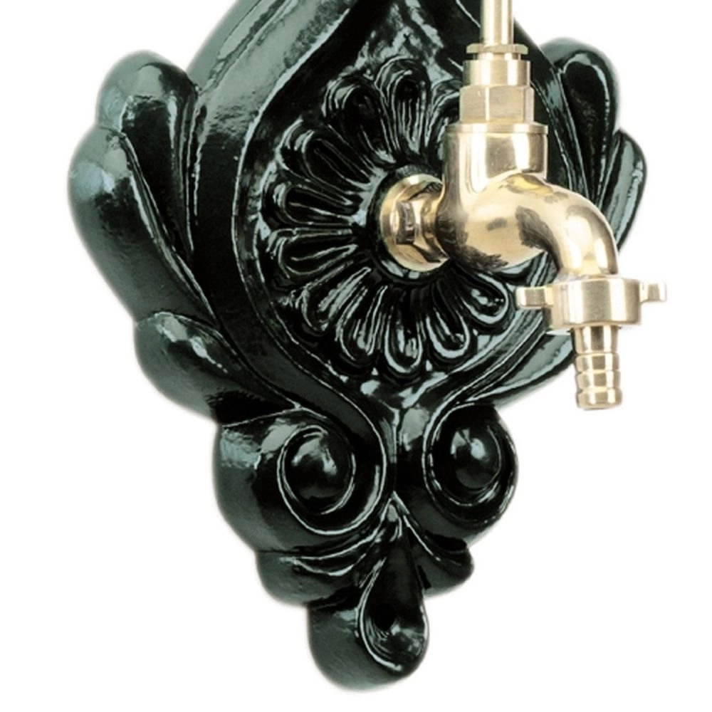 Waterornament Royal met kraan - zwart KS verlichting 8714732583749