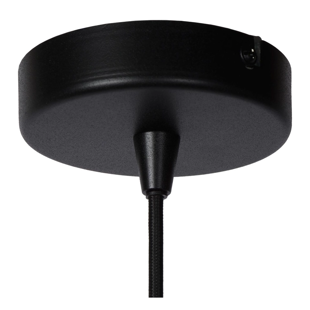 Hanglamp Nolan Ø 24cm zwart Lucide 5411212302878