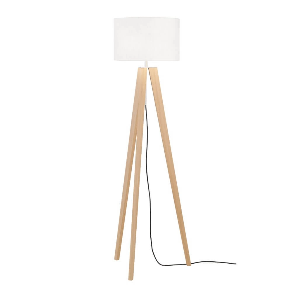 Tripod Shine-Wood met witte kap