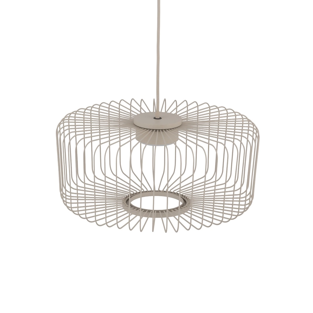 Kooilamp Kenai zand bruin Ø 38cm Lyora 5903139122269