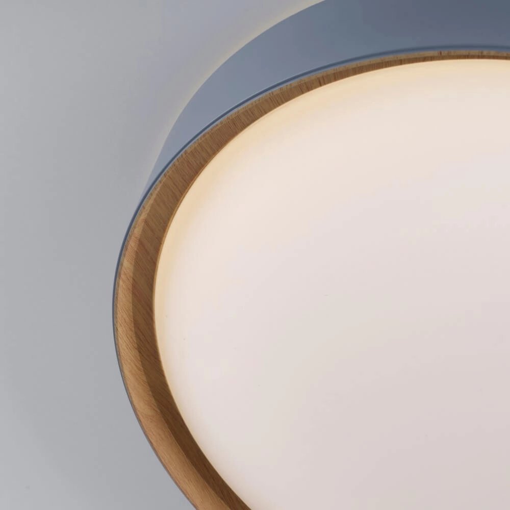 Ronde plafondlamp Q-Emilia grijs Paul Neuhaus 4012248366530