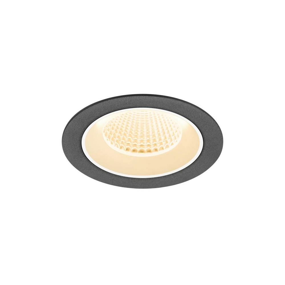 Inbouwspot Numinos M zwart/wit 2700K - 40gr