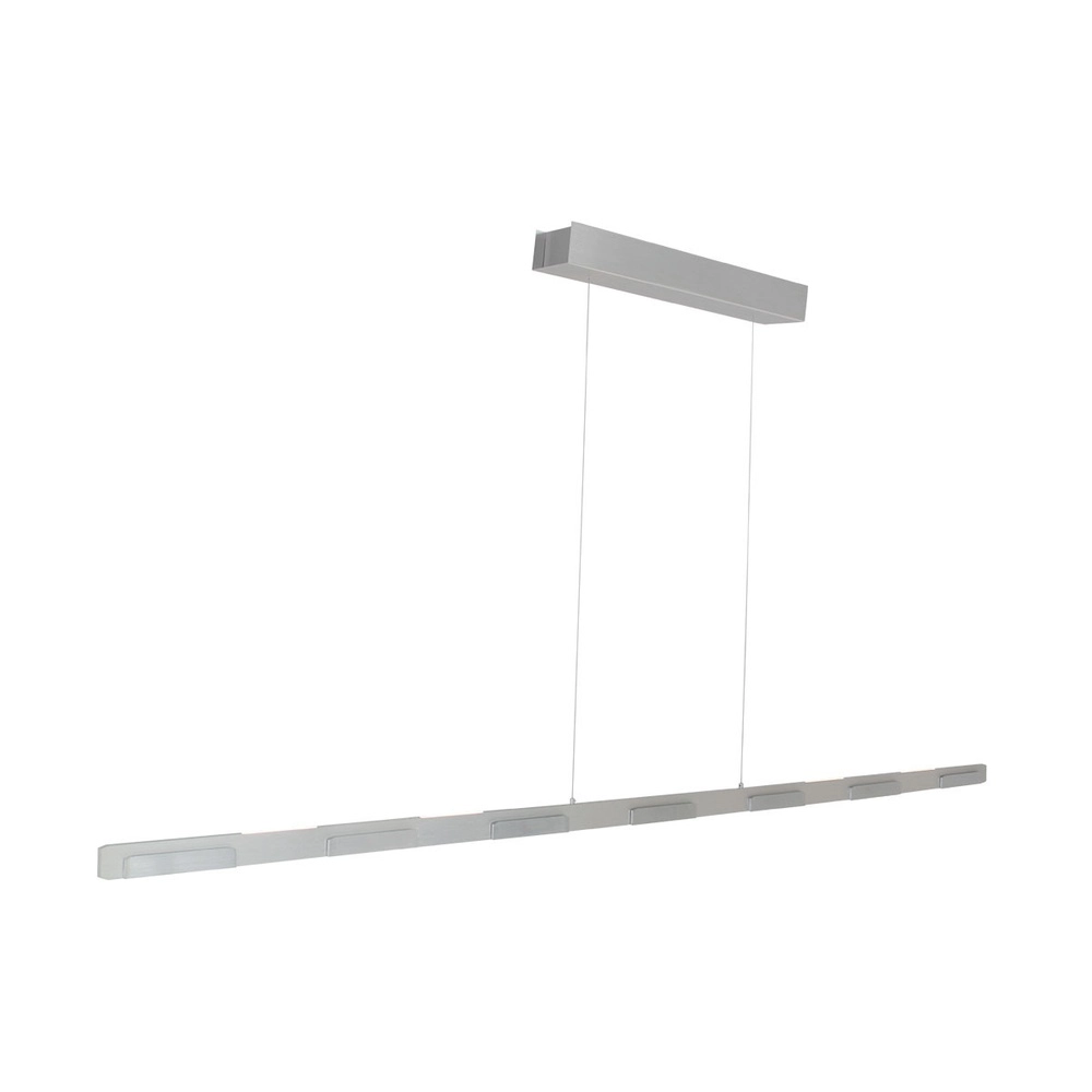 Strakke hanglamp Bloc metaalgrijs Steinhauer 8712746148268