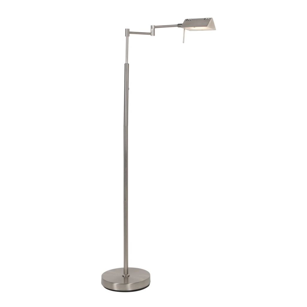 Leeslamp Glowgo metaal grijs oplaadbaar