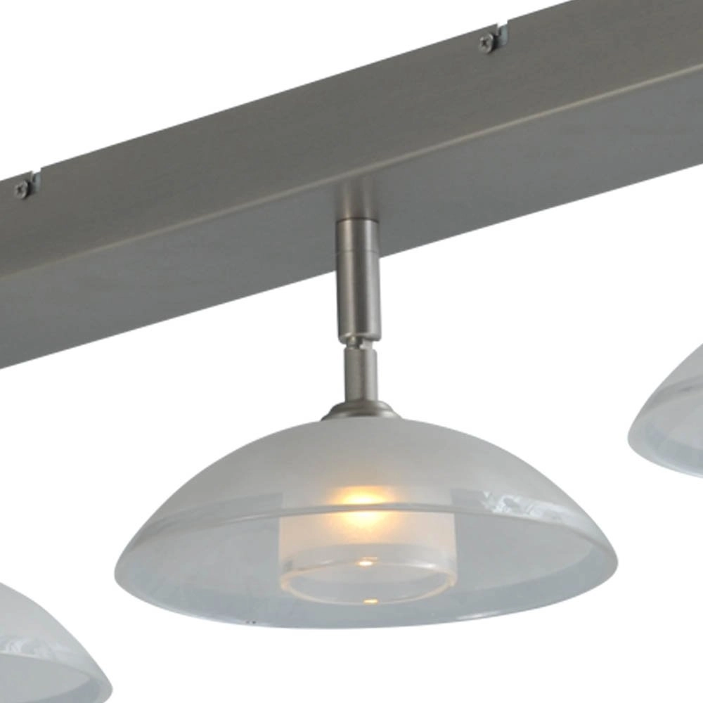 Led plafondlamp Melani 3-lichts metaalgrijs Masterlight 8718121212692