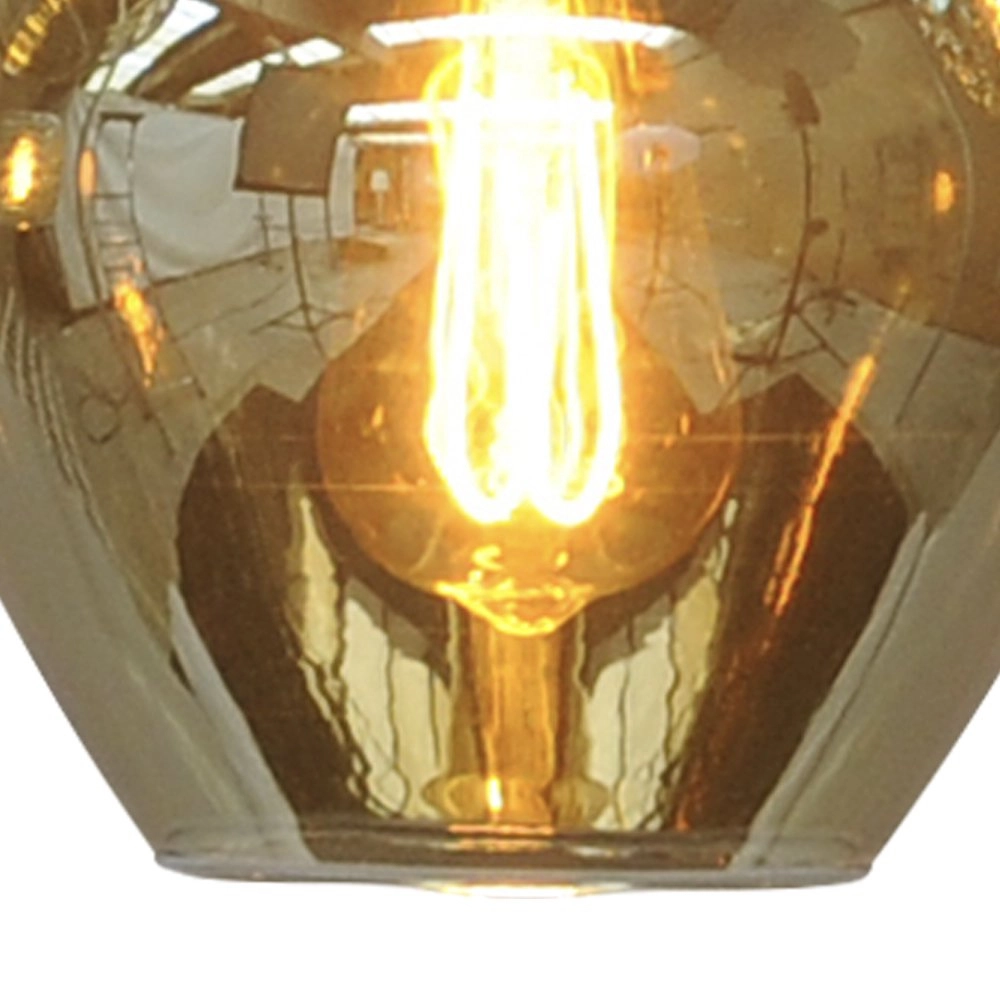 Wandlamp Quinto zwart met smoke glas Masterlight 8718121247670