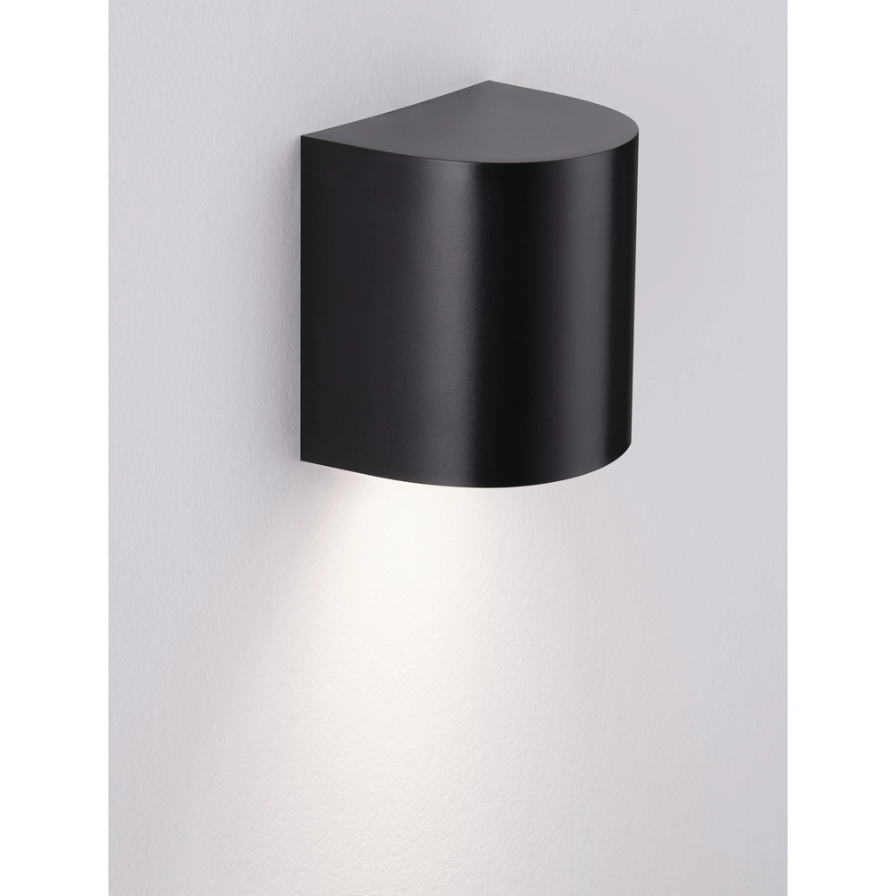 Downlighter York zwart