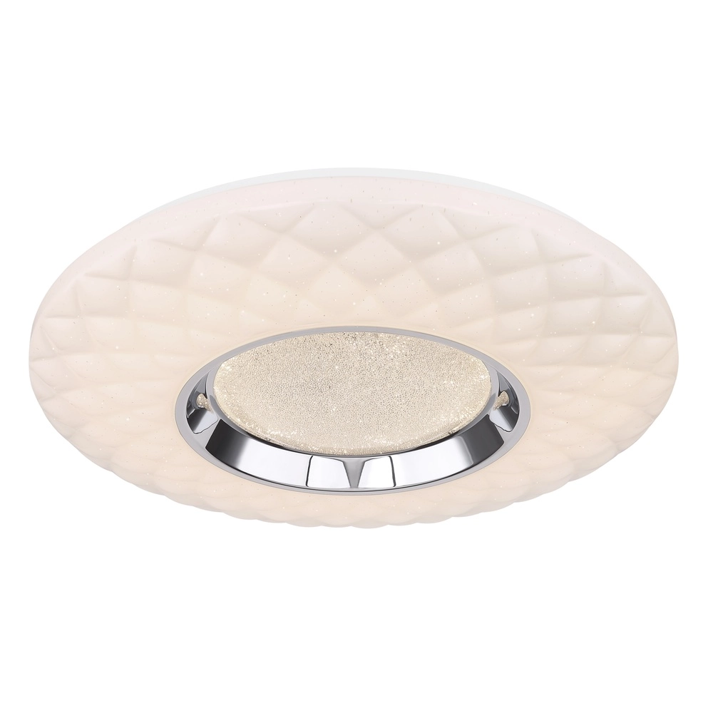 Witte plafondlamp Magnifique Ø 49cm