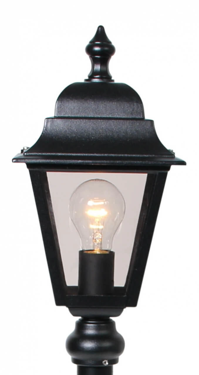 Klassieke terraslamp Quadrana 97cm zwart Franssen 8033239342438