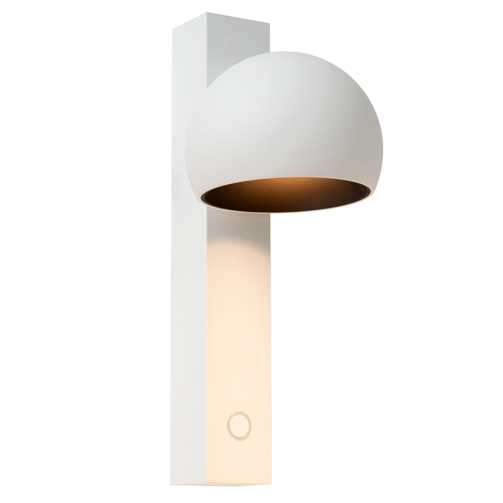 Bed leeslamp Esfera led - wit