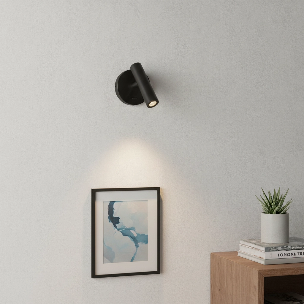 Wandspot Laredo zwart