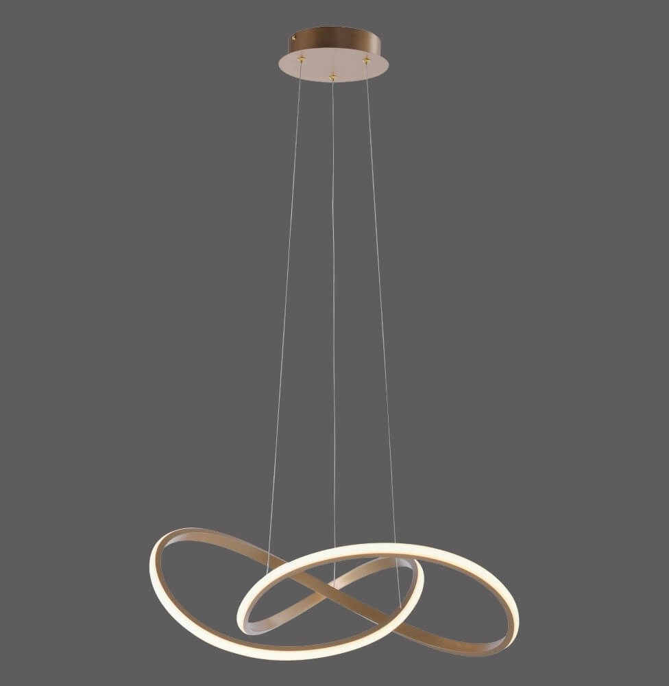Hanglamp Maria messing Just Light 4043689985578