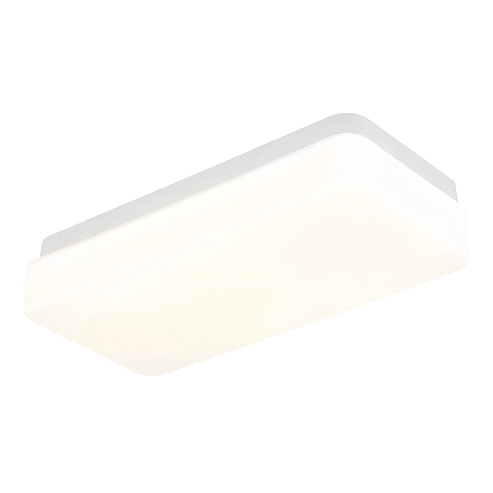 Plafondlamp Donte rechthoek wit