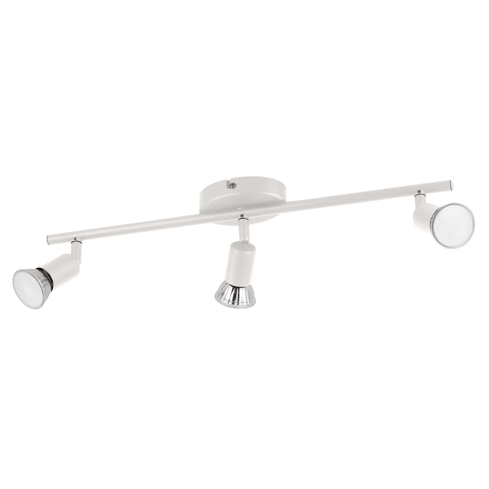 Plafondlamp Buzz-Led 3-lichts wit