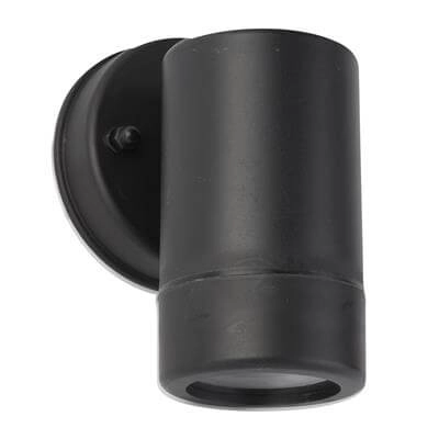 Kunststof wandspot Coastal Downlight zwart Searchlight 5053423092621