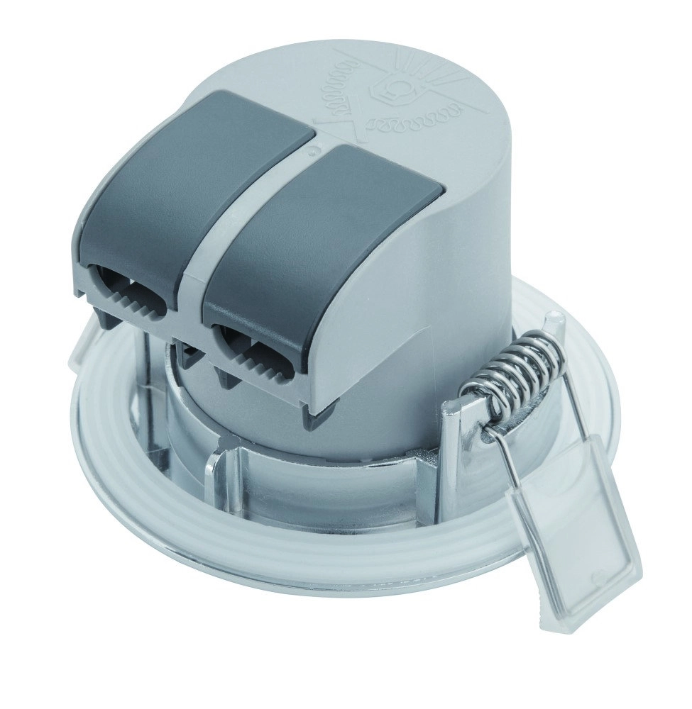 set van 3 inbouwspots Dive 3x6w - 2700K - 8,5cm chroom Philips 8718699789671
