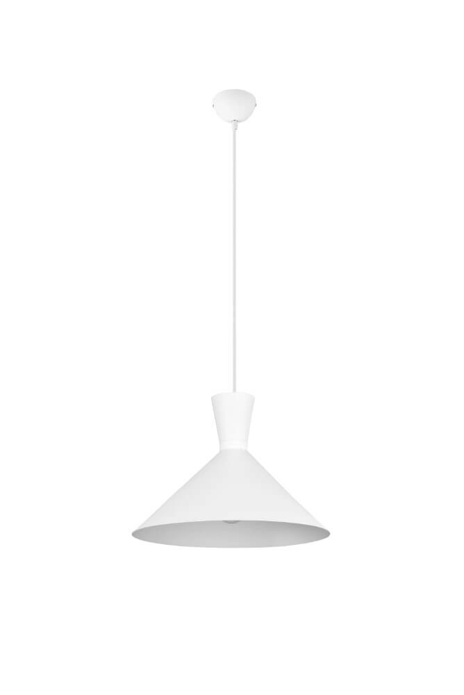 Witte hanglamp Enzo