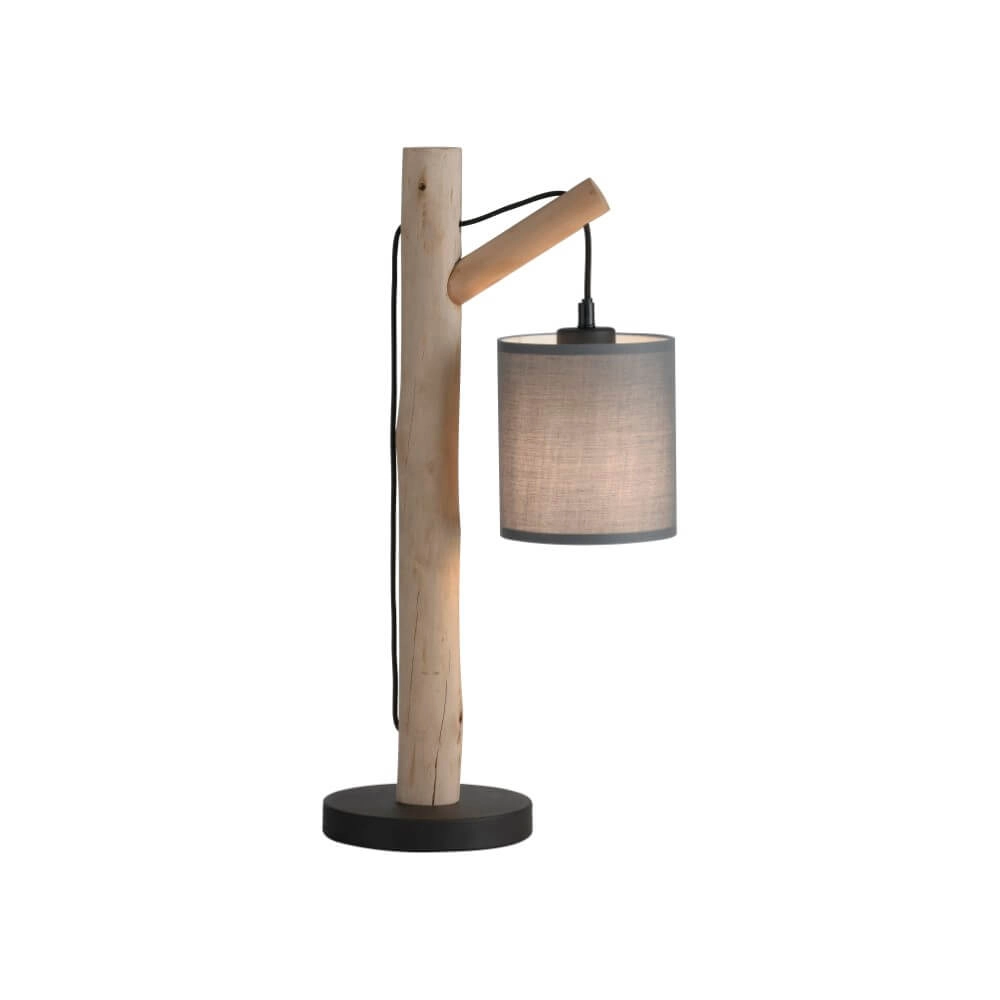 Landelijke tafellamp Green Tribu taupe