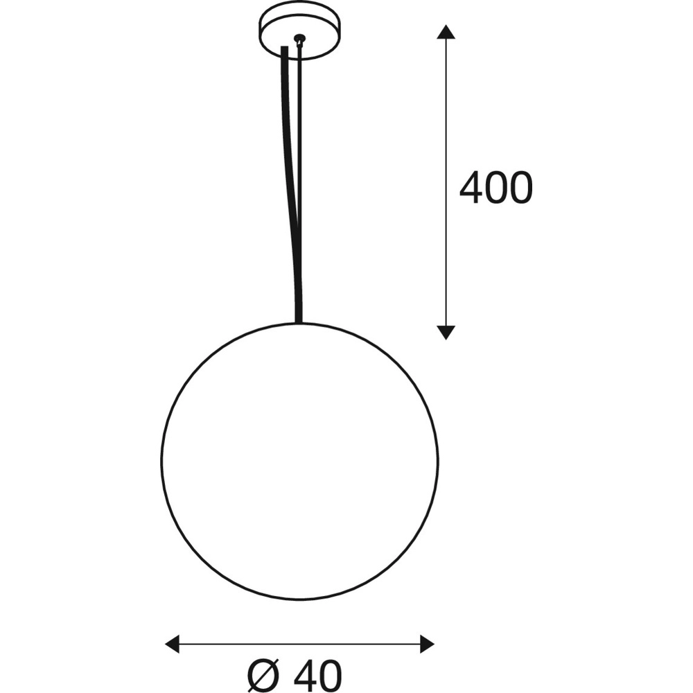 Hanglamp goud Sun Ø 40cm SLV 4024163300292
