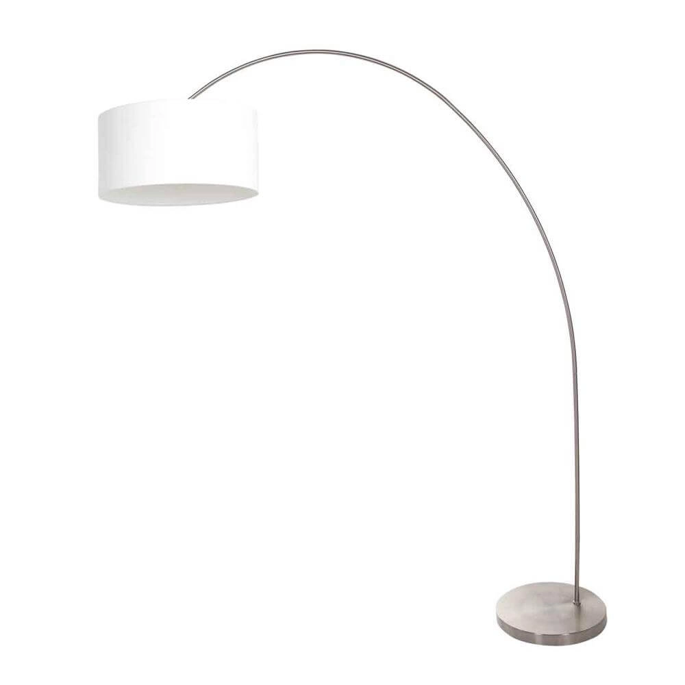 Booglamp Solva metaal met kap wit Steinhauer 8712746174854