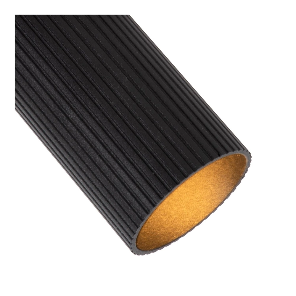 Opbouw plafondspot Clubs 2-lichts zwart Lucide 5411212093509