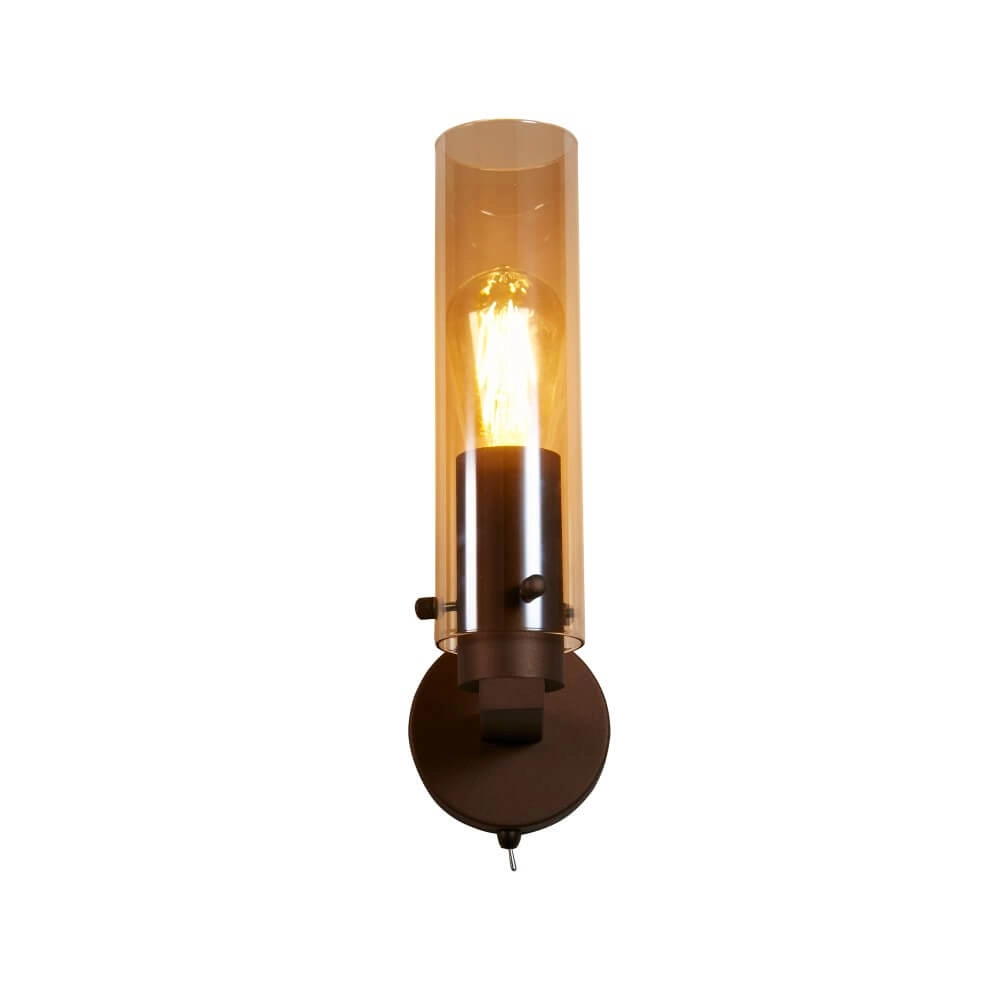 Design wandlamp Sweden II mocha bruin
