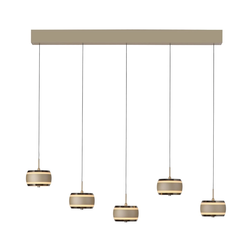 5L eettafel hanglamp Pure Falling Rings bronce Paul Neuhaus 4012248396582