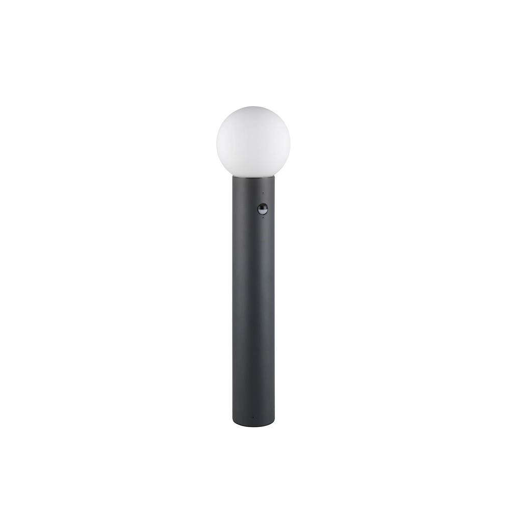 Bol tuinlamp 80cm Mures antraciet met sensor Trio 4017807687323