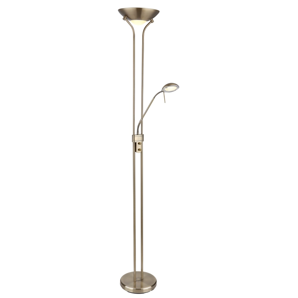 Klassieke leeslamp Leonas brons