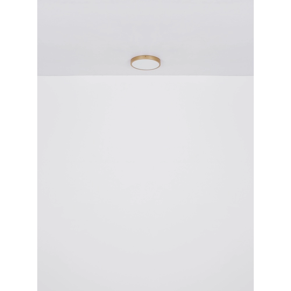 Plafonniere Tibey design goud Ø 25cm Globo 9007371451210