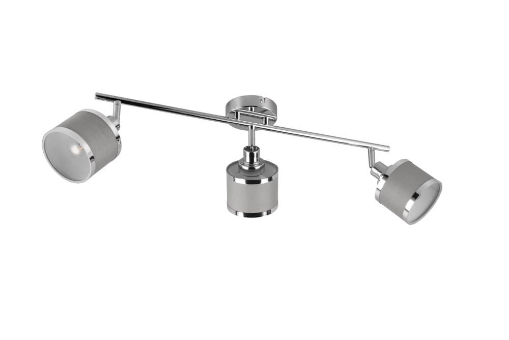 Design opbouwspot Arosa nikkel 3-lichts Trio 4017807581140