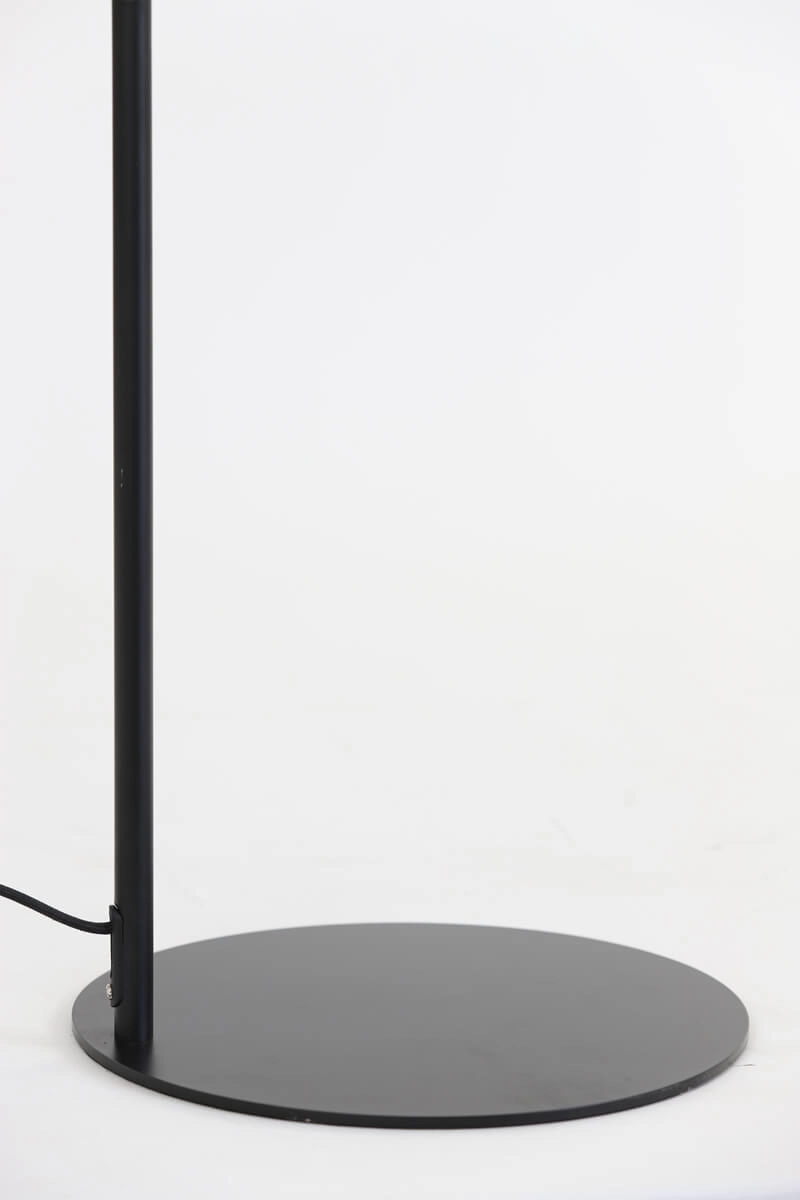 Zwarte vloerlamp Mette 155cm Light & Living 8717807320454