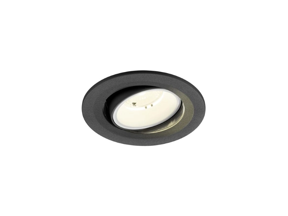 Inbouwspot Numinos Move S zwart/wit 4000K - 40gr SLV 4024163312271