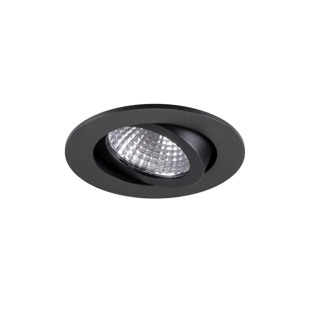 Inbouwspot New Tria 68 airtight 2700K zwart SLV 4024163304184