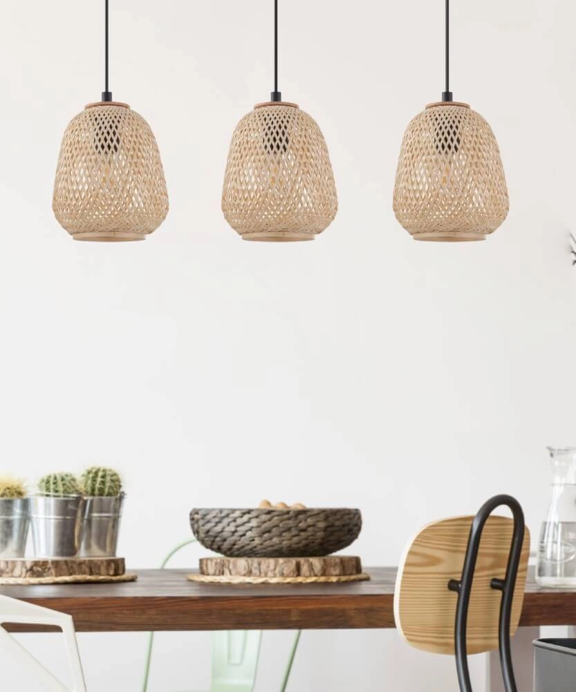 Hanglamp Dembleby Rotan Eglo 9002759432621