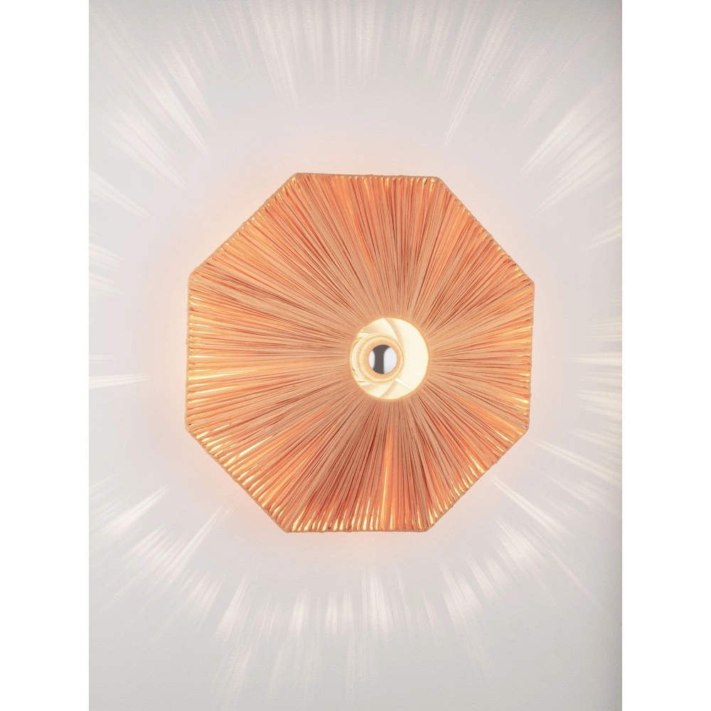 Wandlamp Elvio terracotta Ø 45cm Lyora 5212017493903