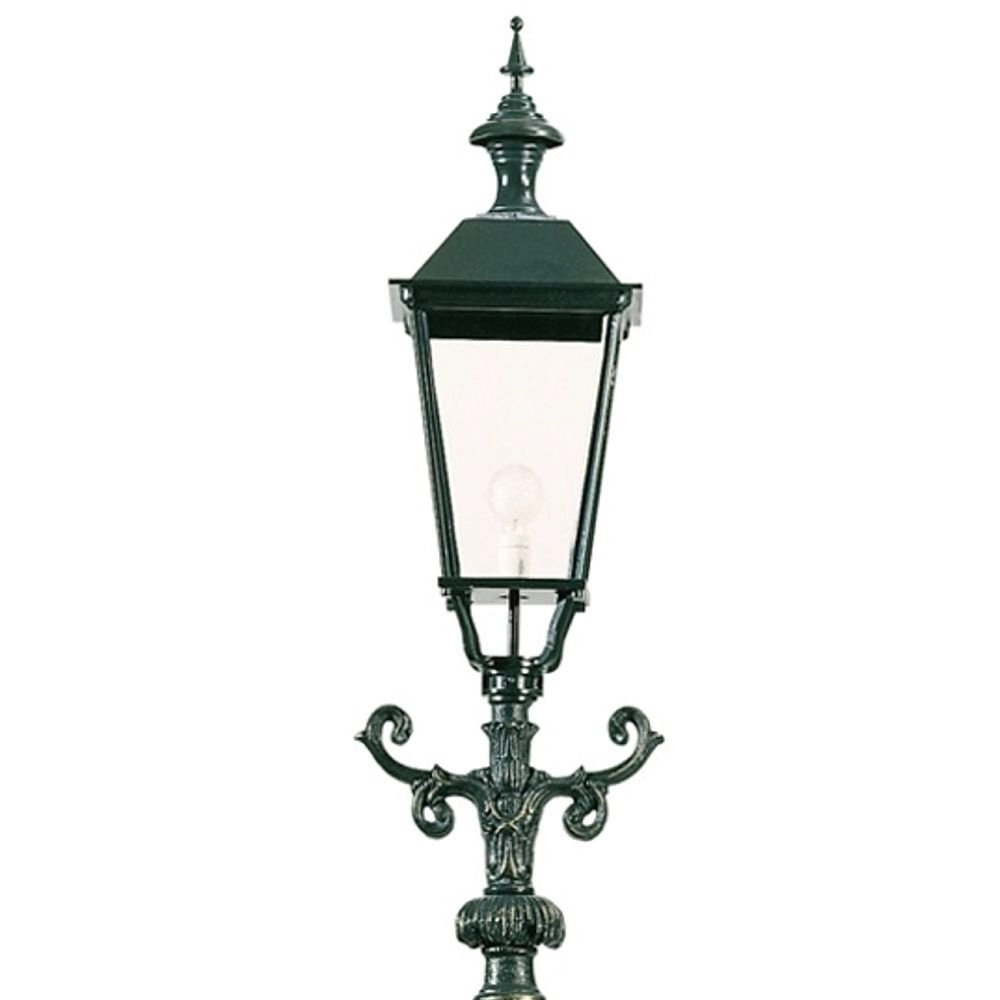 Nostalgische tuinlamp Alkmaar van gietijzer - zwart KS verlichting 8714732060202