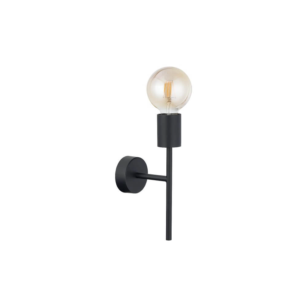 Zwarte muurlamp Radius Lyora 5903139776295