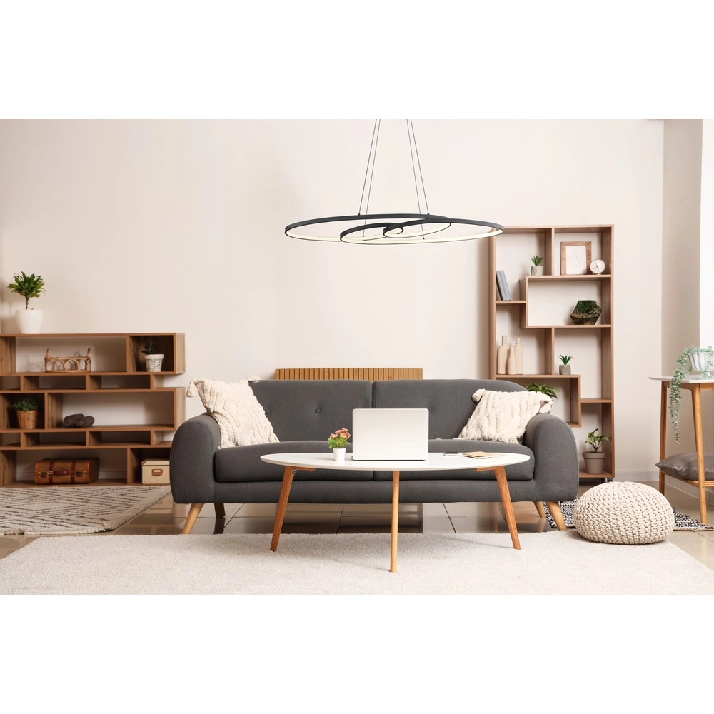 Design hanglamp Spira zwart Globo 9007371450251