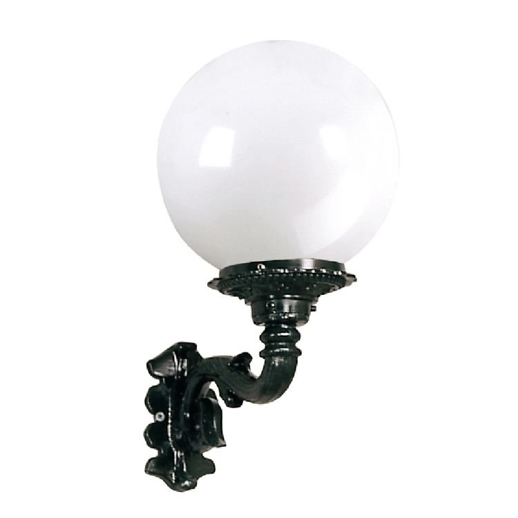 Muurlamp Toulouse nostalgie - zwart