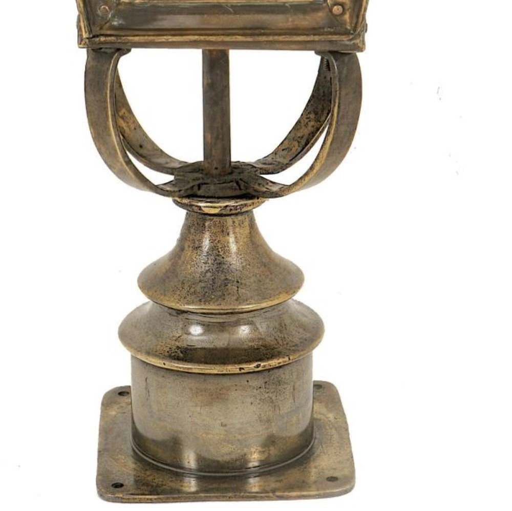 Landelijke buitenlamp Kensington messing (PB) Limehouse