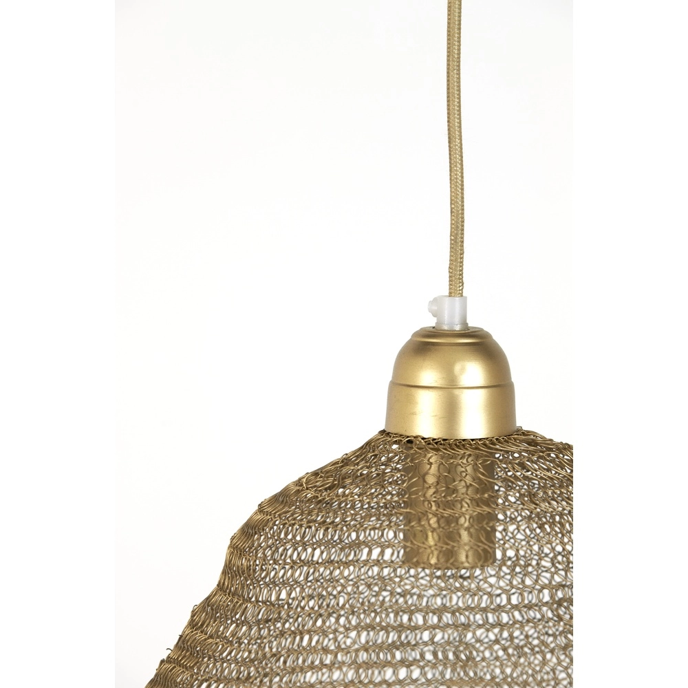Gaas hanglamp Nina Ø 38cm - antiek brons Light & Living 8717807175344