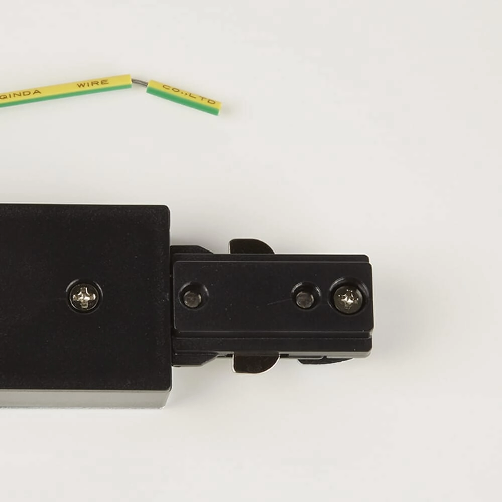 Eind connector TraQ zwart Lyora