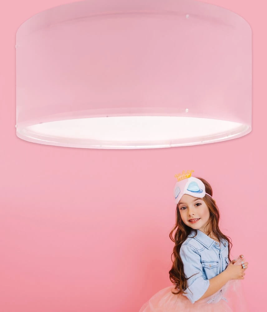 Kinder plafondlamp Color Light Ø 33cm - roze Dalber 8420406003214