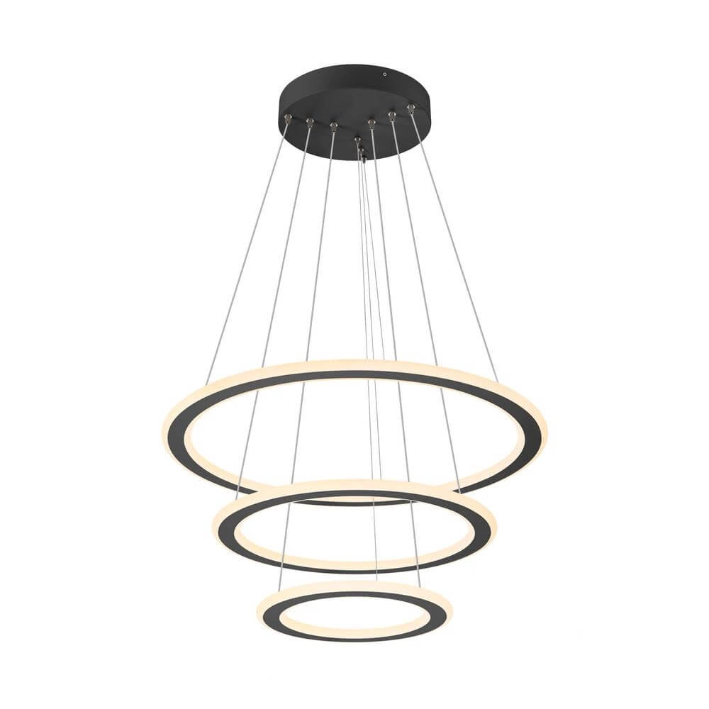 Design hanglamp One Flat zwart