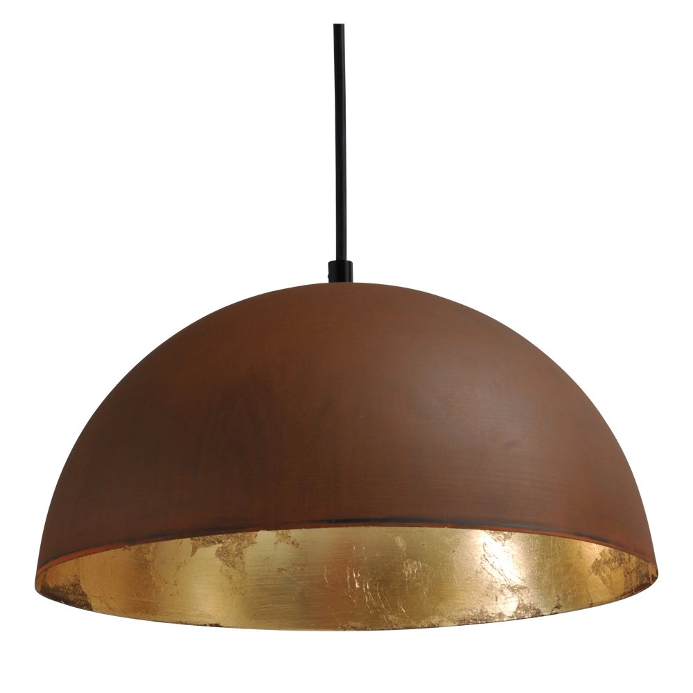 Hanglamp Industria Rust Gold 30