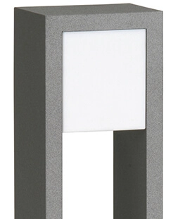 Led Tuinpad lamp Padestal antraciet Albert 4007235222524